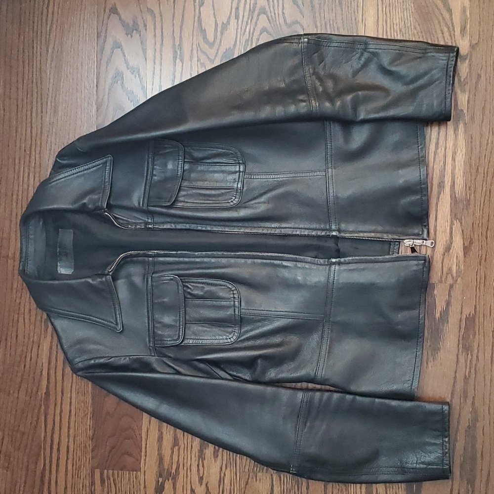 Italian leather jacket